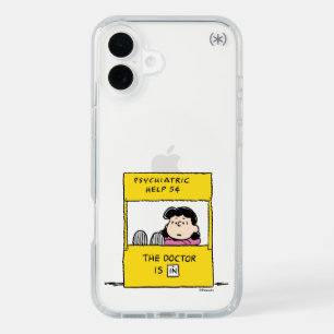 Peanuts   Lucy & the Doctor Is In iPhone 16 Plus Case