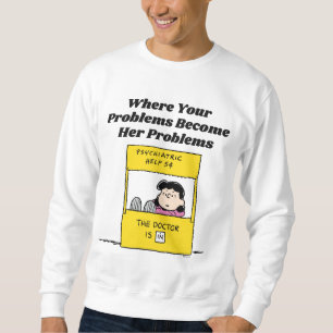 Peanuts   Lucy & the Doctor Is In Sweatshirt