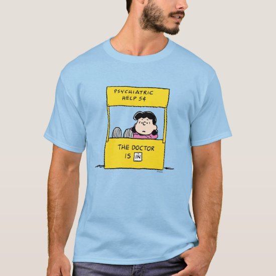 Peanuts | Lucy & the Doctor Is In T-Shirt