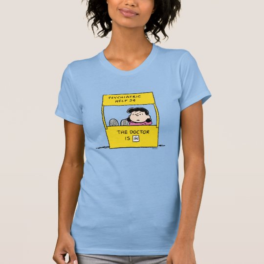 Peanuts Lucy & the Doctor Is In TShirt