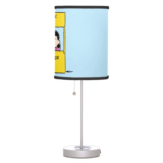 Peanuts | Lucy & the Doctor Is In Table Lamp (Right)