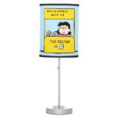 Peanuts | Lucy & the Doctor Is In Table Lamp (Front)