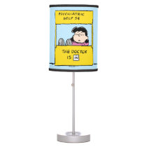 Peanuts | Lucy & the Doctor Is In Table Lamp