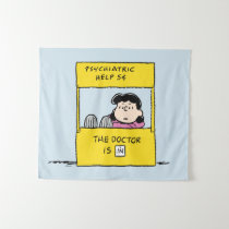 Peanuts | Lucy & the Doctor Is In Tapestry
