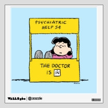 Peanuts | Lucy & the Doctor Is In Wall Decal