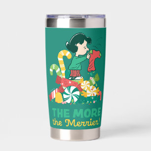 Peanuts   Lucy the More the Merrier Insulated Tumbler