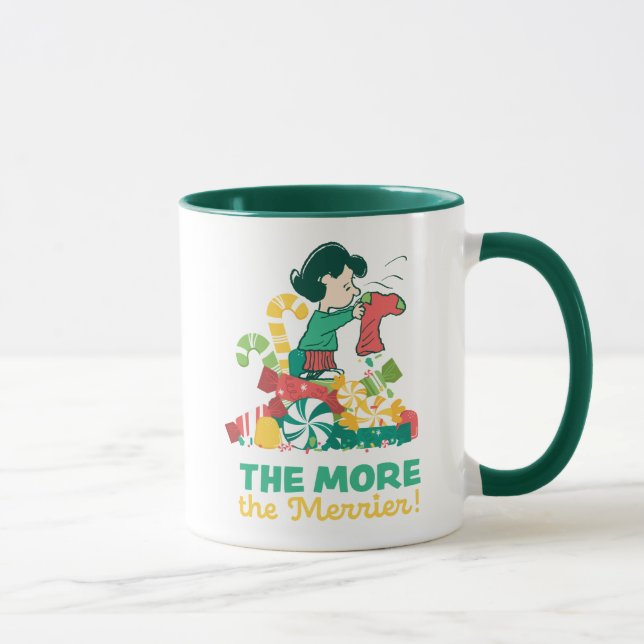 Peanuts | Lucy the More the Merrier Mug (Right)