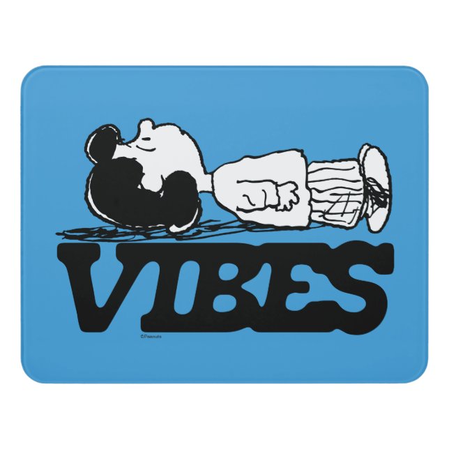Peanuts | Lucy Vibes Door Sign (Contemporary Front)