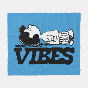 Peanuts Lucy Vibes Fleece Blanket