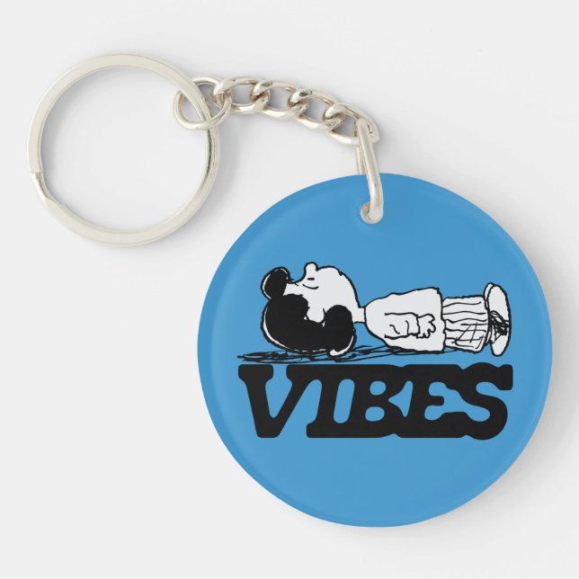 Peanuts | Lucy Vibes Keychain (Front)