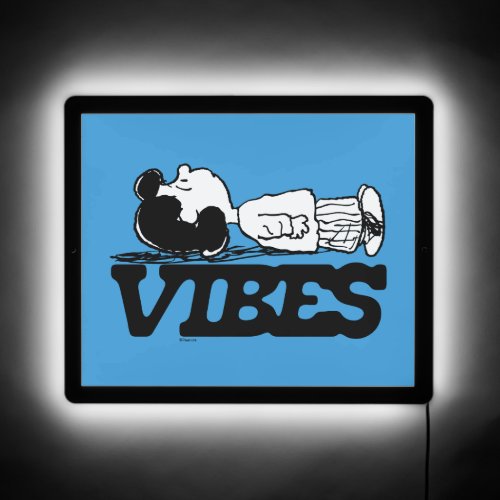 Peanuts  Lucy Vibes LED Sign