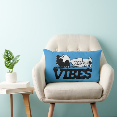 Peanuts  Lucy Vibes Lumbar Pillow