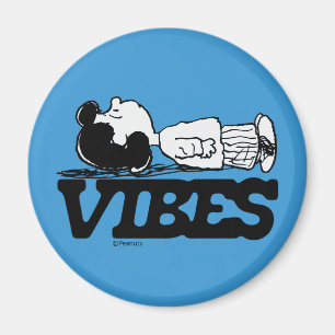 Peanuts Lucy Vibes Magnet