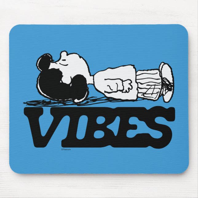 Peanuts | Lucy Vibes Mouse Pad (Front)