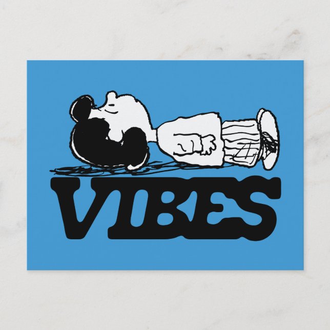 Peanuts | Lucy Vibes Postcard (Front)