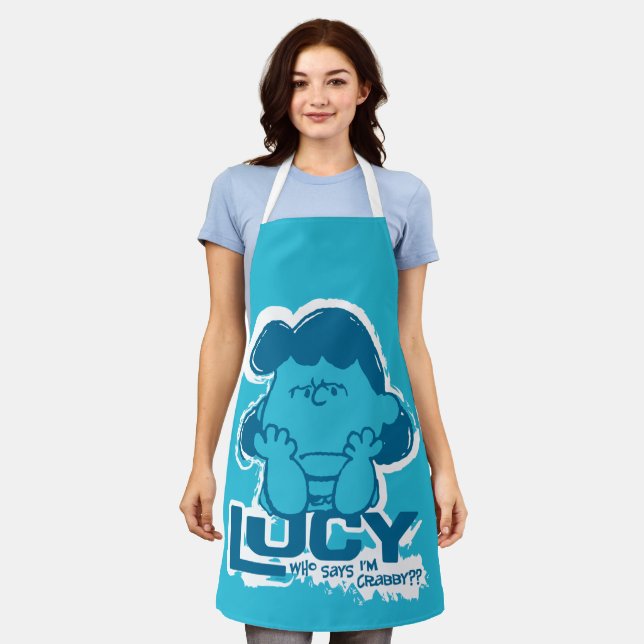 Peanuts | Lucy Who Says I'm Crabby?? Apron (Worn)