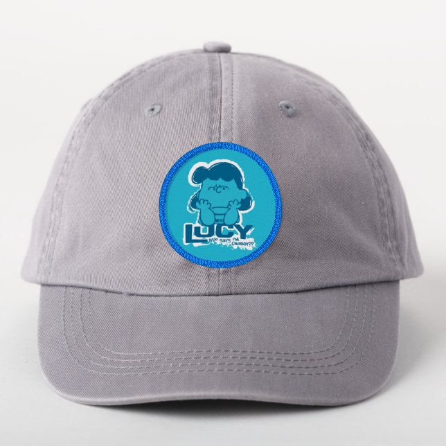 Peanuts | Lucy Who Says I'm Crabby?? Patch (On Headwear)