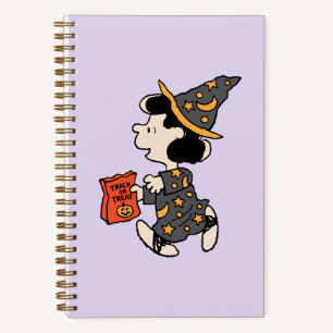 Peanuts Lucy Witch Costume Halloween Notebook