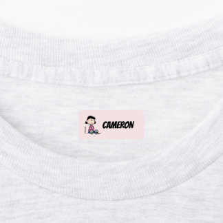 Peanuts | Lucy With Arms Crossed Kids' Labels