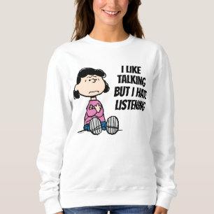 Peanuts   Lucy With Arms Crossed Sweatshirt