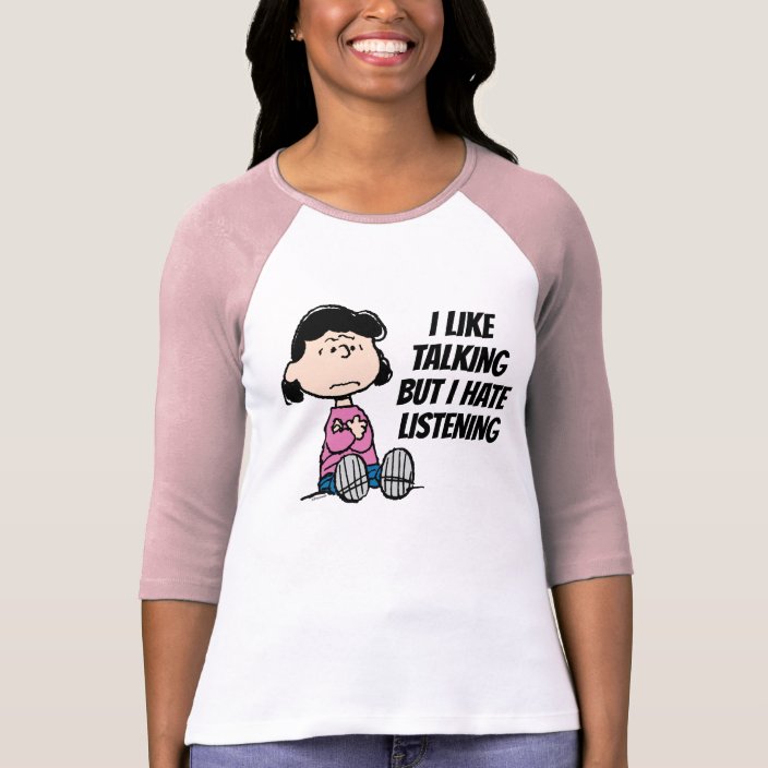 Peanuts Lucy With Arms Crossed TShirt