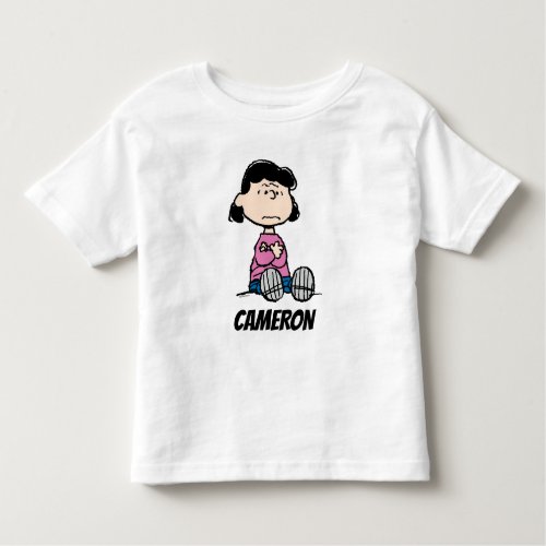 Peanuts  Lucy With Arms Crossed Toddler T_shirt
