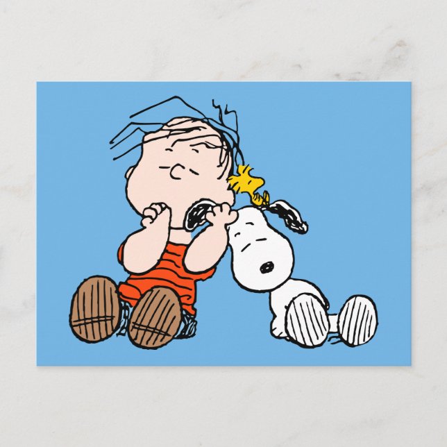 Peanuts | Lucy & Woodstock Postcard (Front)