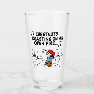 Peanuts   Lucy's Chestnuts Roasting Glass