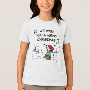 Peanuts Lucy's Chestnuts Roasting Tri-Blend Shirt