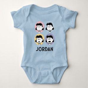 Peanuts | Lucy's Faces Baby Bodysuit