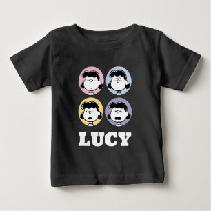 Peanuts Lucy's Faces Baby T-Shirt