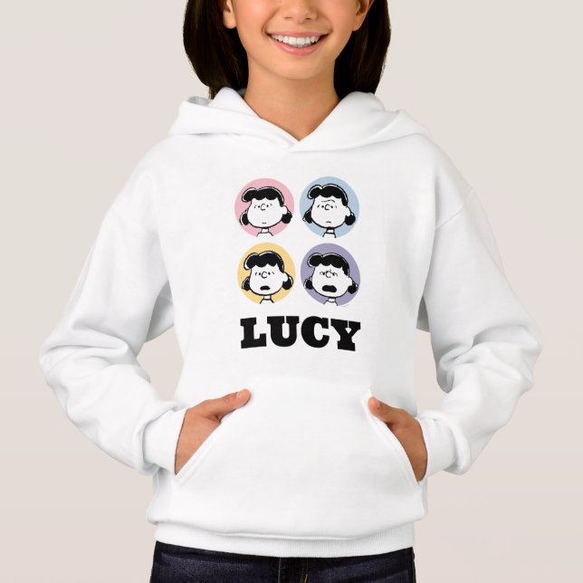 Peanuts | Lucy's Faces Hoodie (Front)