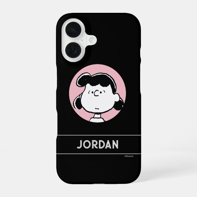 Peanuts | Lucy's Faces Iphone Case (Back)