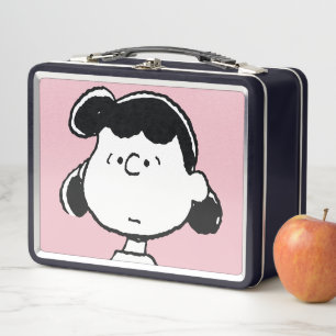 Peanuts   Lucy's Faces Metal Lunch Box