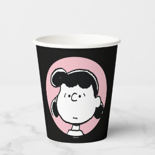 Peanuts   Lucy's Faces Paper Cups