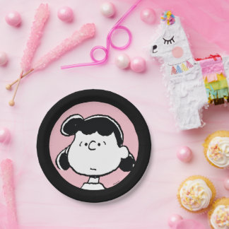 Peanuts | Lucy's Faces Paper Plates