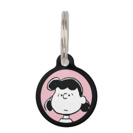 Peanuts Lucy's Faces Pet ID Tag