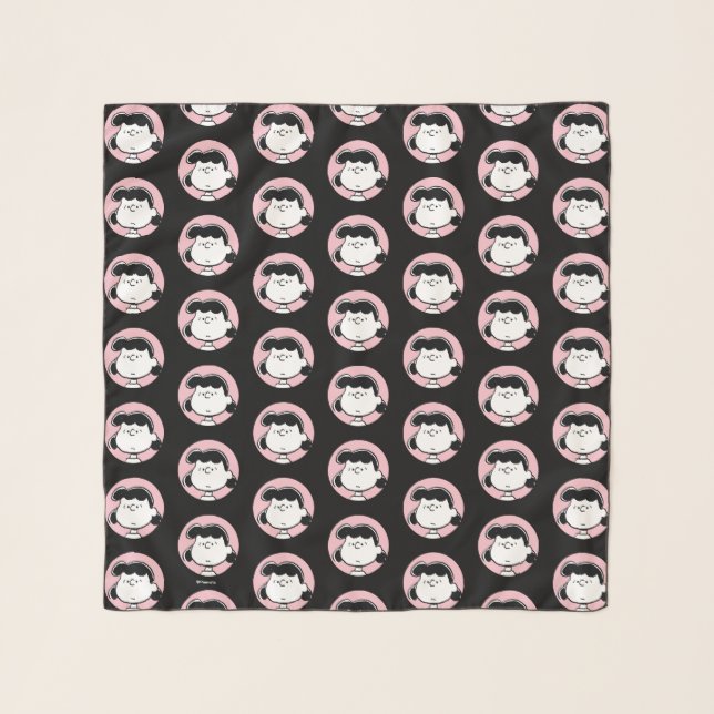 Peanuts | Lucy's Faces Scarf (Front)