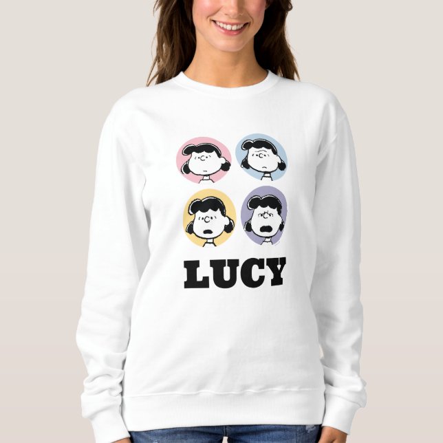 Peanuts | Lucy's Faces Sweatshirt (Front)