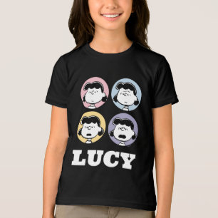 Peanuts Lucy's Faces Tri-Blend Shirt