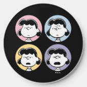 Peanuts | Lucy's Faces Wireless Charger (Front)