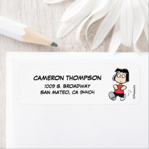 Peanuts   Marcie Label