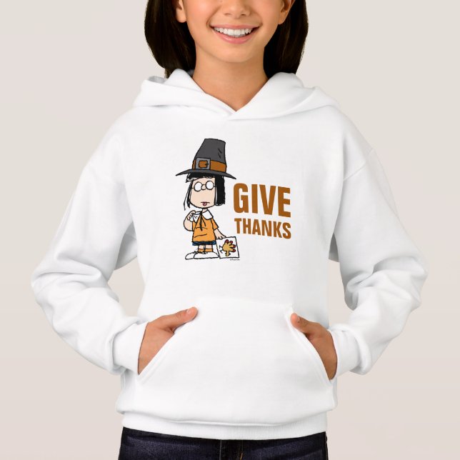 Peanuts | Marcie Pilgrim Hoodie (Front)