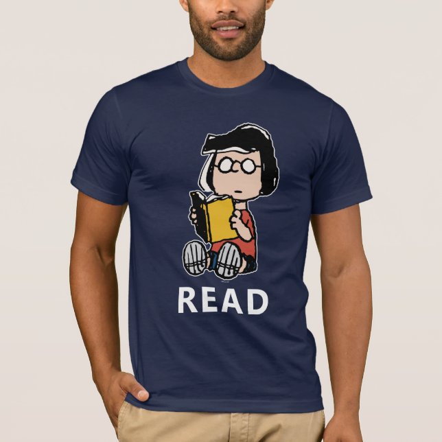Peanuts | Marcie Reading T-Shirt (Front)