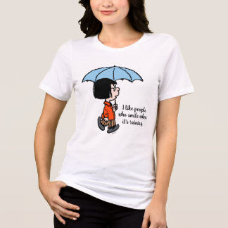 Peanuts | Marcie Under the Umbrella Tri-Blend Shirt