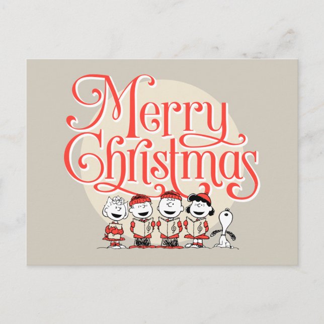 Peanuts | Merry Christmas Holiday Choir (Front)