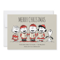 Peanuts | Merry Christmas Holiday Choir Card
