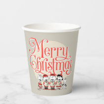 Peanuts | Merry Christmas Holiday Choir Paper Cups
