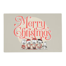 Peanuts | Merry Christmas Holiday Choir Placemat
