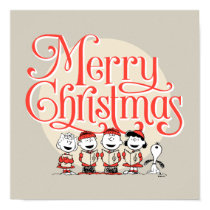 Peanuts | Merry Christmas Holiday Choir Poster